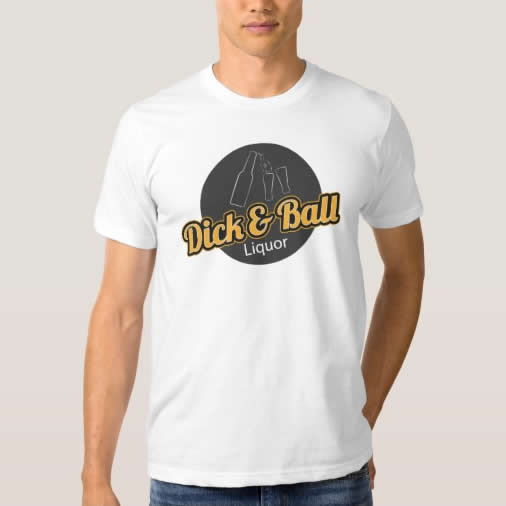 Dick & Ball Liquor Mens T-Shirt